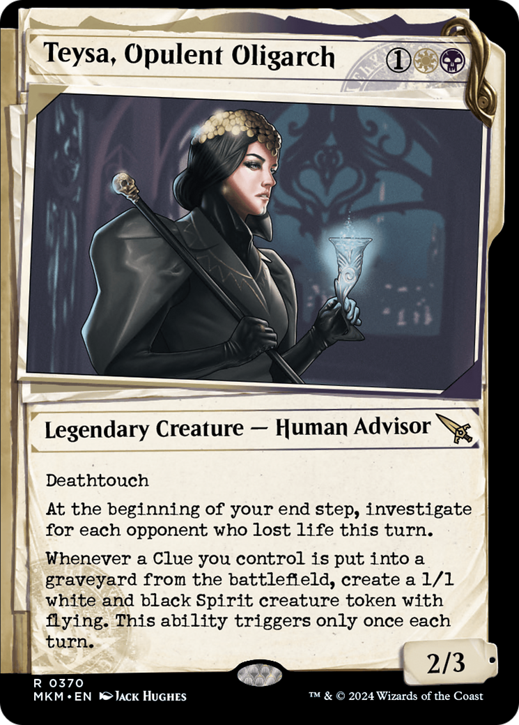 Teysa, Opulent Oligarch (Showcase) (0370) [Murders at Karlov Manor] | Fandemonia Ltd