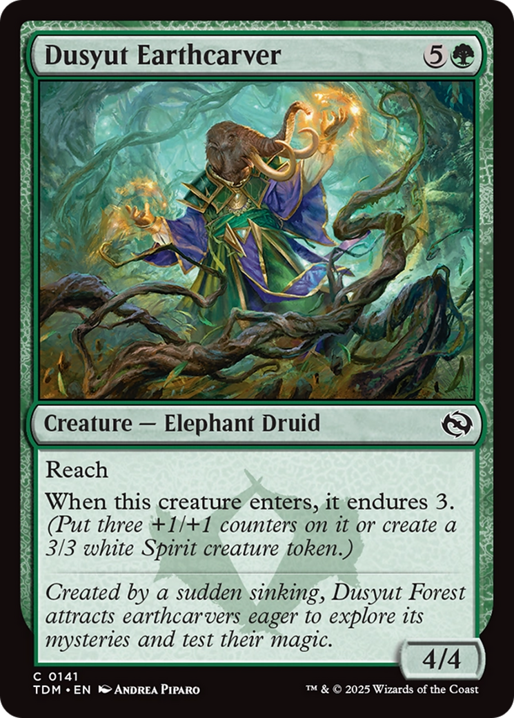 Dusyut Earthcarver [Tarkir: Dragonstorm] | Fandemonia Ltd