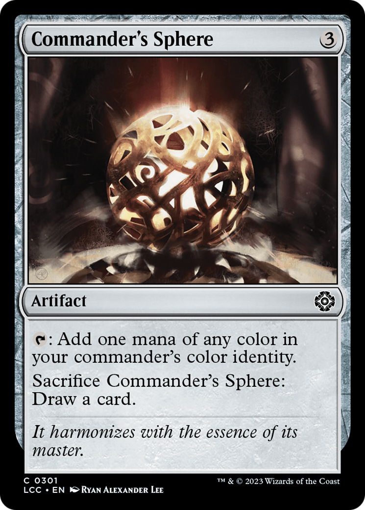 Commander's Sphere [The Lost Caverns of Ixalan Commander] | Fandemonia Ltd