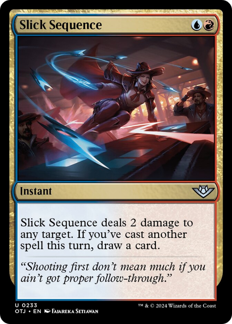 Slick Sequence [Outlaws of Thunder Junction] | Fandemonia Ltd
