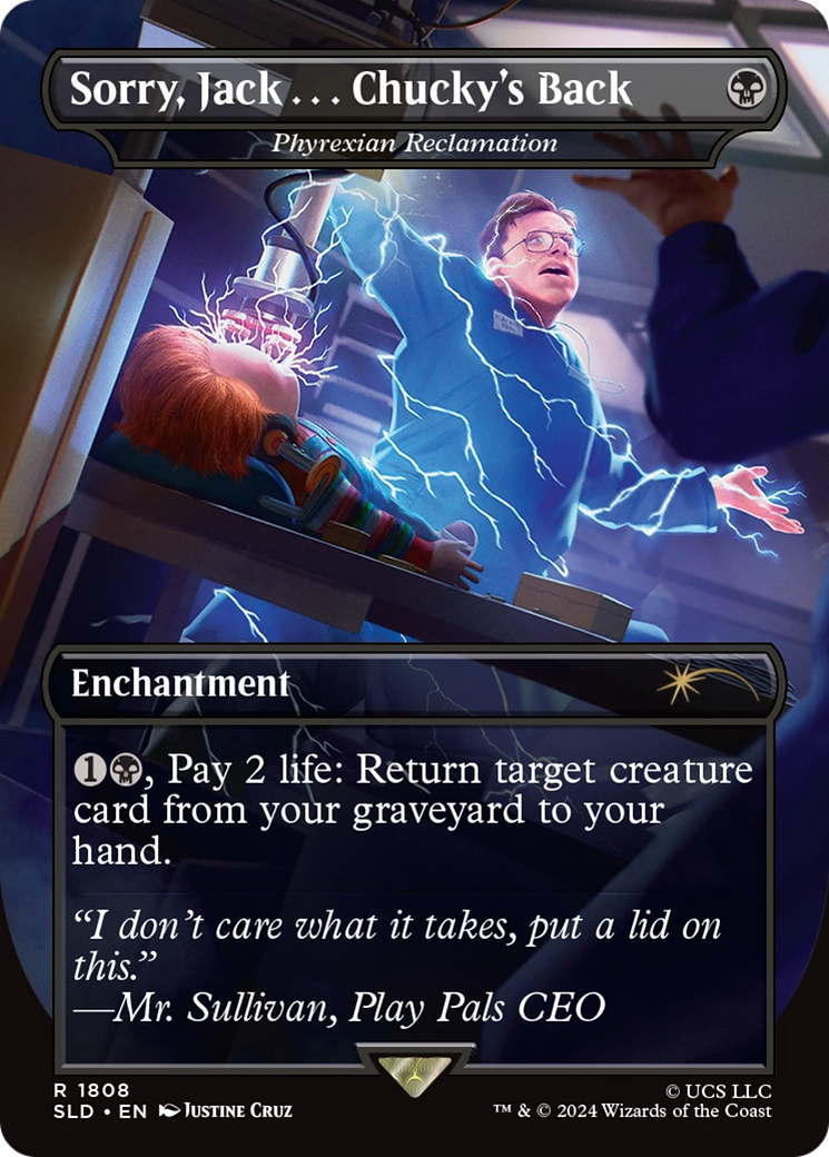 Sorry, Jack . . . Chucky's Back - Phyrexian Reclamation [Secret Lair Drop Series] | Fandemonia Ltd