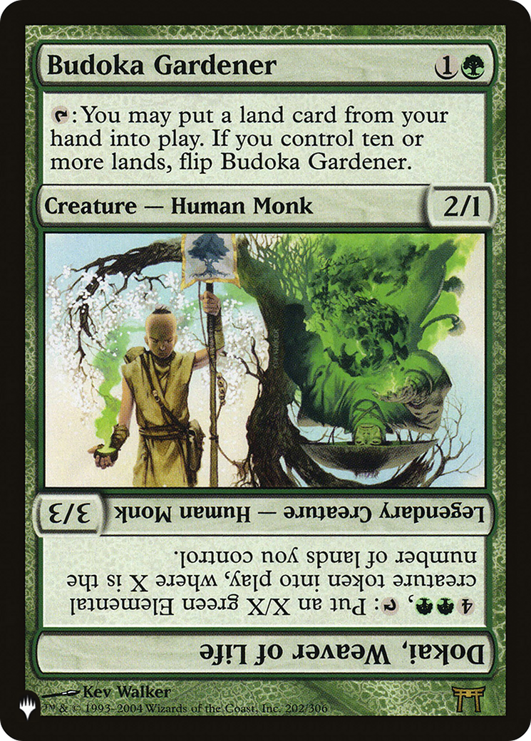 Budoka Gardener // Dokai, Weaver of Life [The List] | Fandemonia Ltd