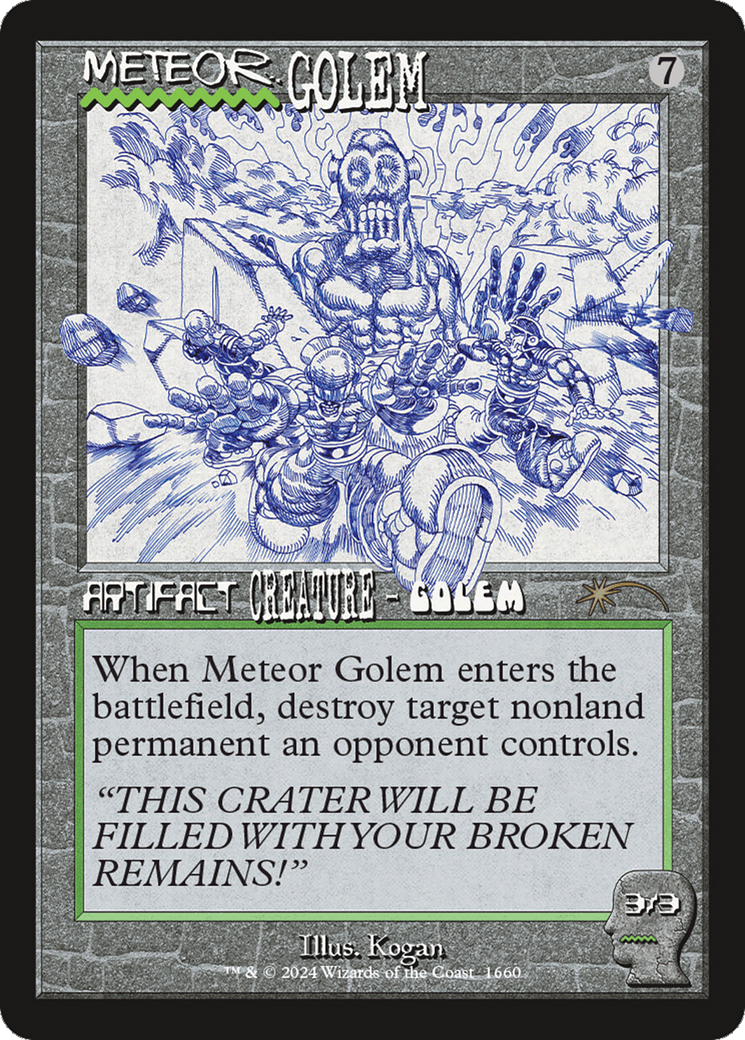 Meteor Golem (1660) [Secret Lair Drop Series] | Fandemonia Ltd