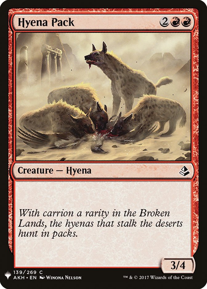 Hyena Pack [Mystery Booster] | Fandemonia Ltd