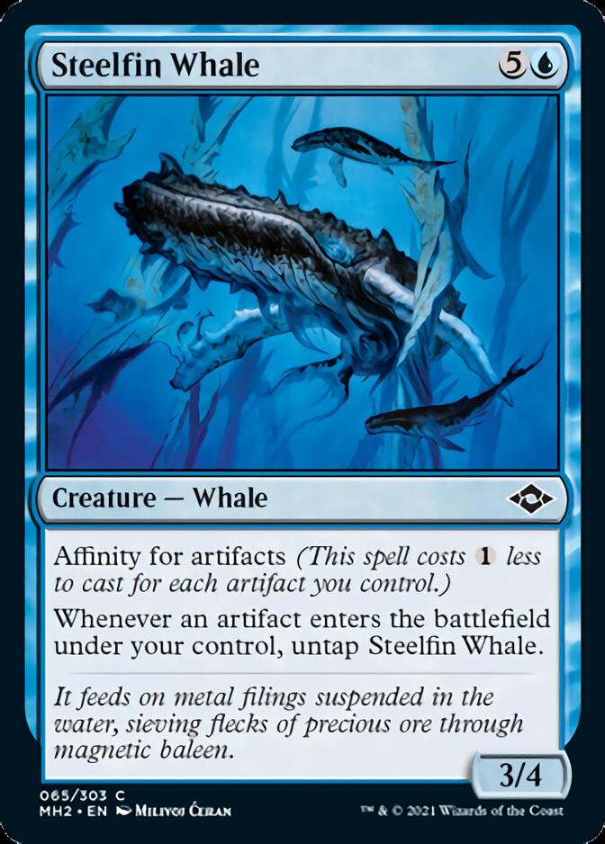 Steelfin Whale [Modern Horizons 2] | Fandemonia Ltd