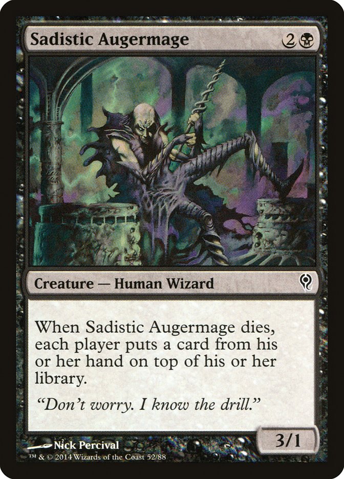 Sadistic Augermage [Duel Decks: Jace vs. Vraska] | Fandemonia Ltd