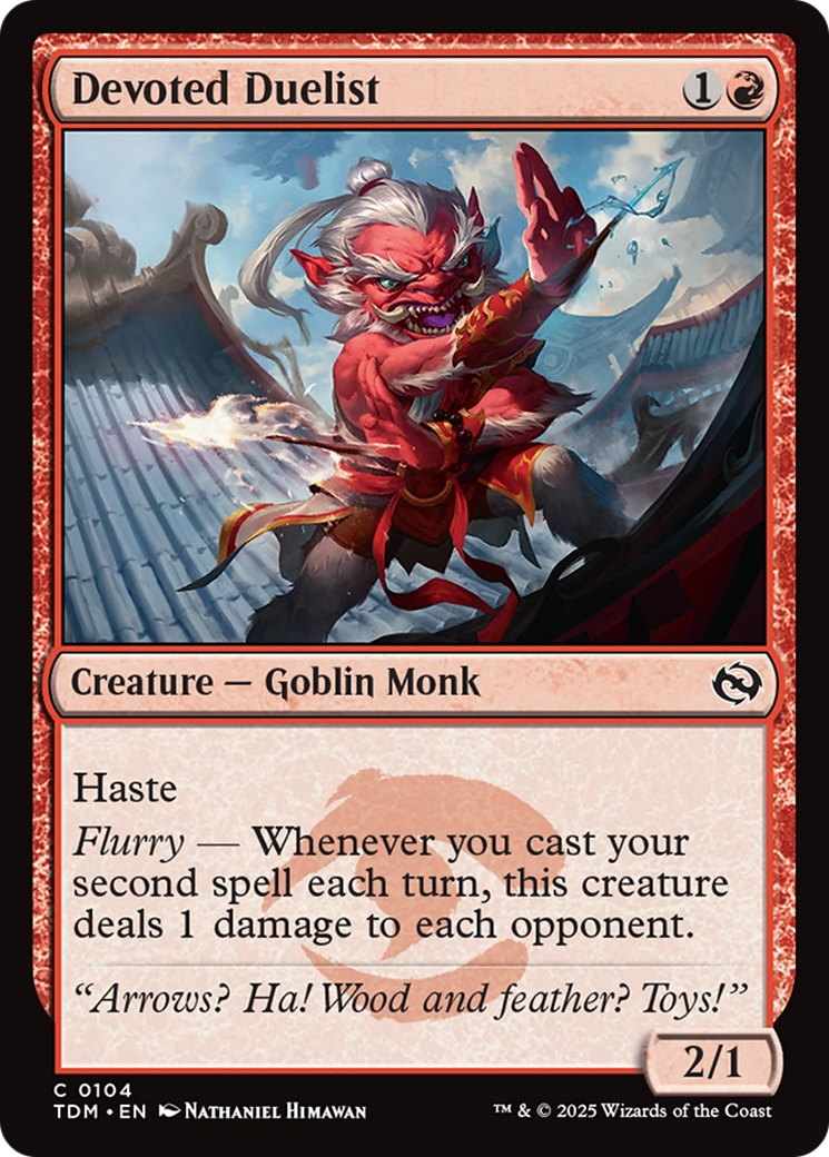 Devoted Duelist [Tarkir: Dragonstorm] | Fandemonia Ltd