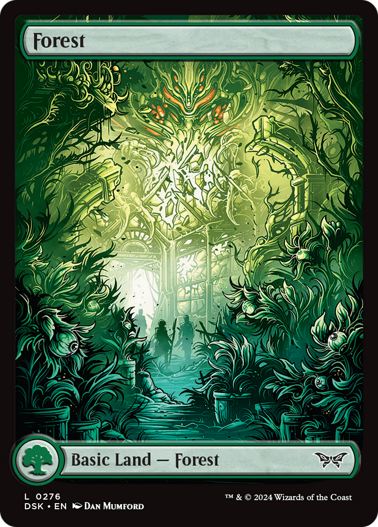 Forest (276) - Full Art [Duskmourn: House of Horror] | Fandemonia Ltd