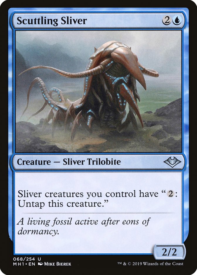 Scuttling Sliver [Modern Horizons] | Fandemonia Ltd