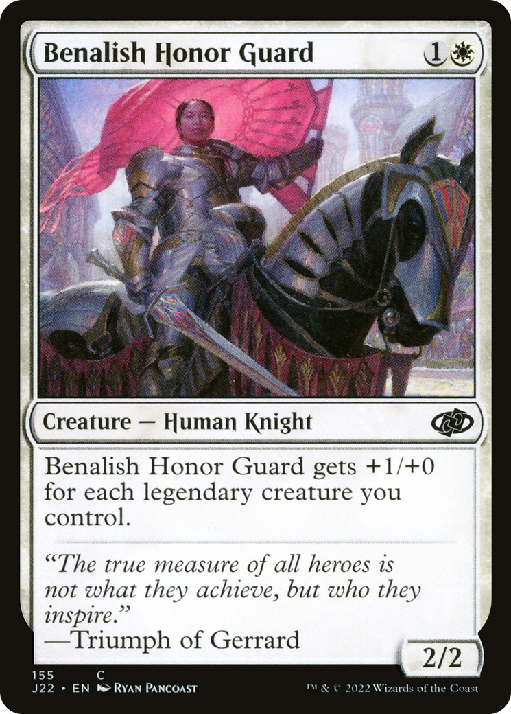 Benalish Honor Guard [Jumpstart 2022] | Fandemonia Ltd