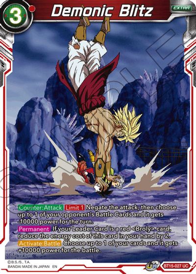 Demonic Blitz (BT15-027) [Saiyan Showdown] | Fandemonia Ltd