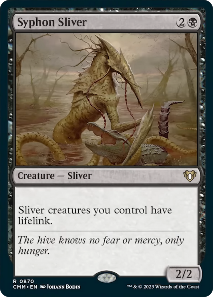 Syphon Sliver [Commander Masters] | Fandemonia Ltd