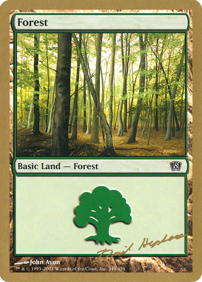 Forest (dh349) (Dave Humpherys) [World Championship Decks 2003] | Fandemonia Ltd