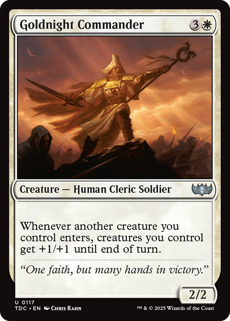 Goldnight Commander [Tarkir: Dragonstorm Commander] | Fandemonia Ltd