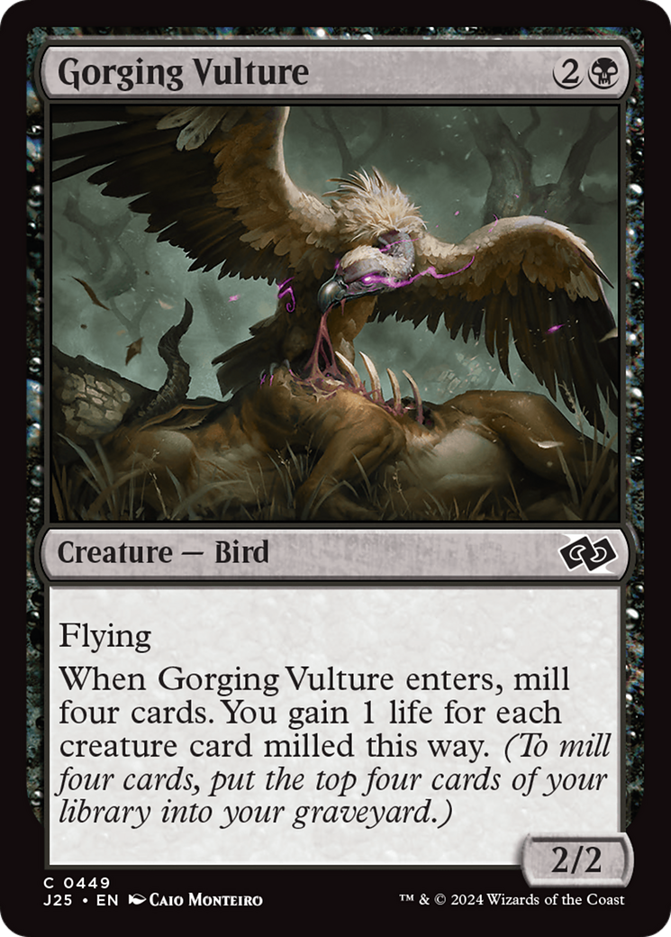 Gorging Vulture [Foundations Jumpstart] | Fandemonia Ltd