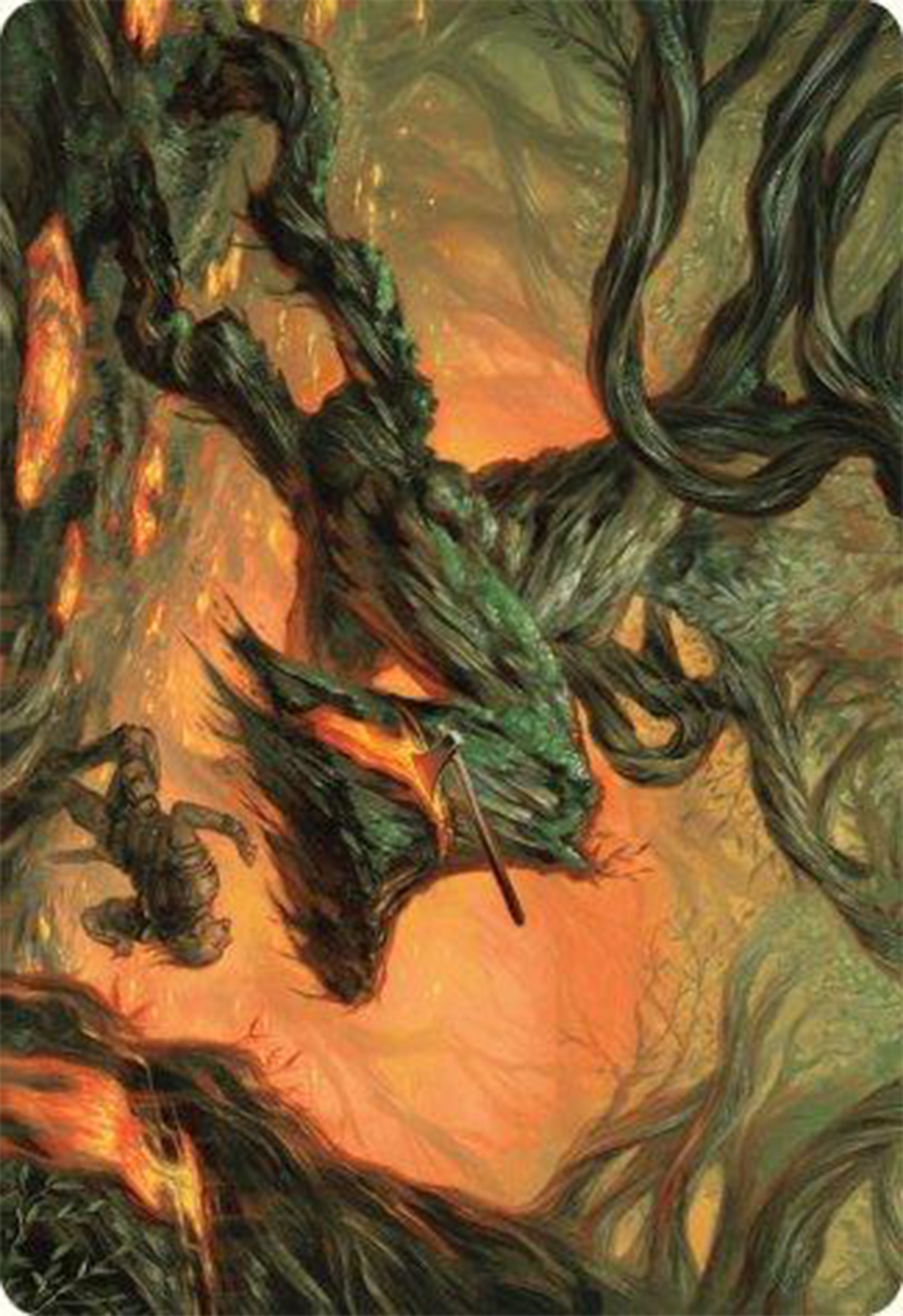 Stump Stomp Art Card [Modern Horizons 3 Art Series] | Fandemonia Ltd