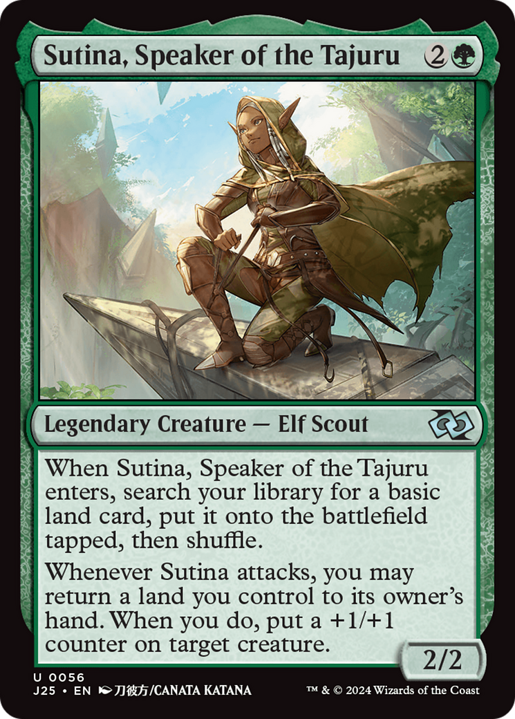 Sutina, Speaker of the Tajuru (Anime) [Foundations Jumpstart] | Fandemonia Ltd
