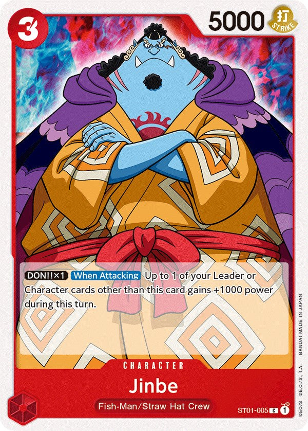 Jinbe [Starter Deck: Straw Hat Crew] | Fandemonia Ltd