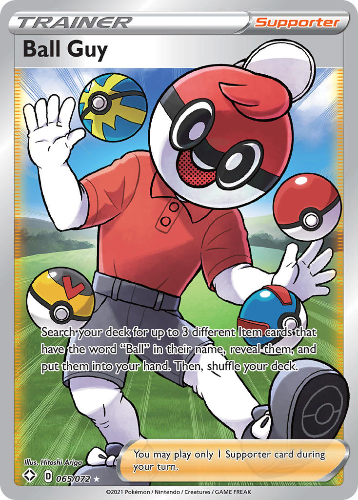 Ball Guy (065/072) [Sword & Shield: Shining Fates] | Fandemonia Ltd