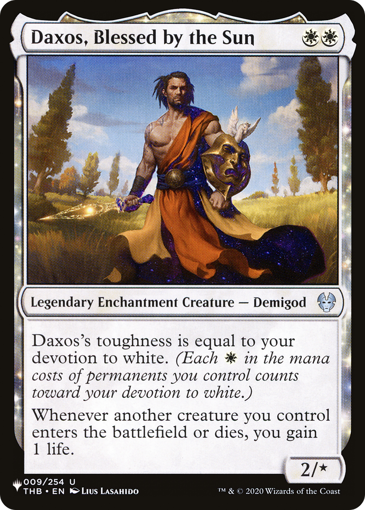 Daxos, Blessed by the Sun [The List] | Fandemonia Ltd