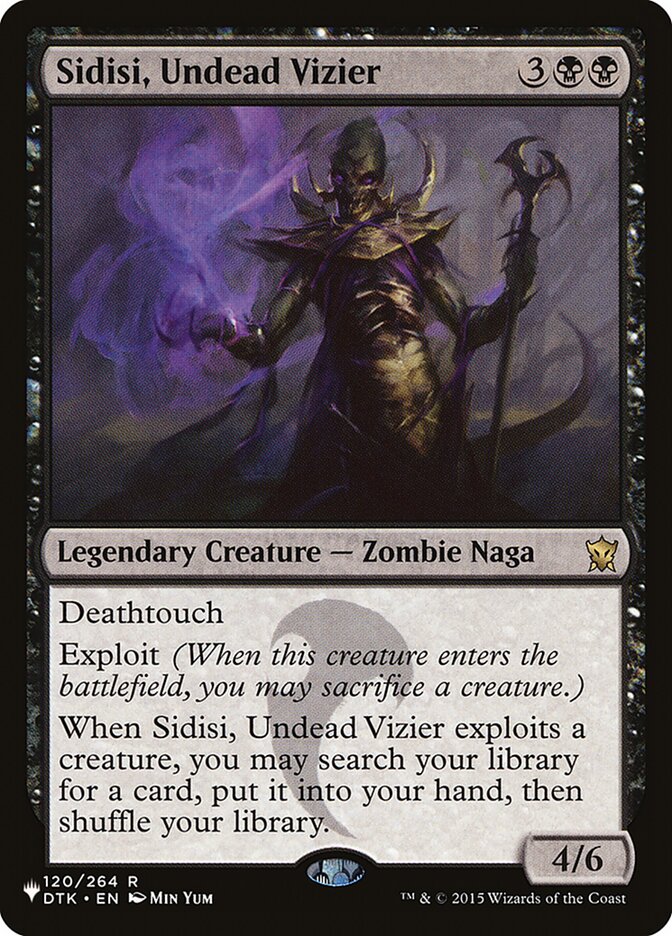Sidisi, Undead Vizier [The List] | Fandemonia Ltd