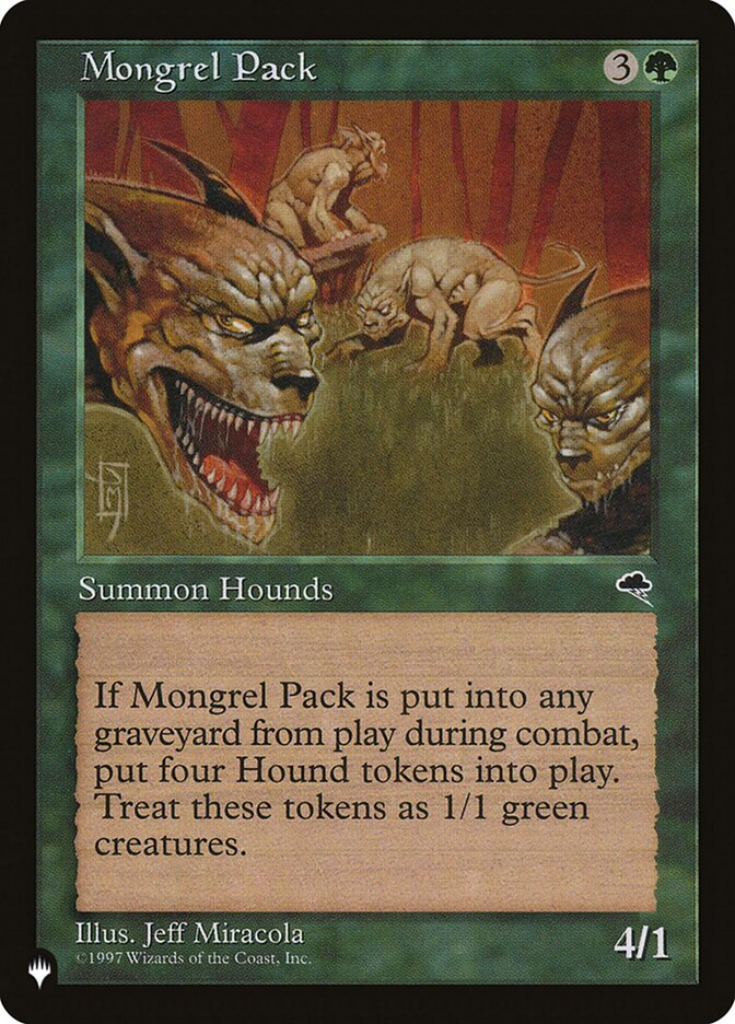 Mongrel Pack [The List] | Fandemonia Ltd