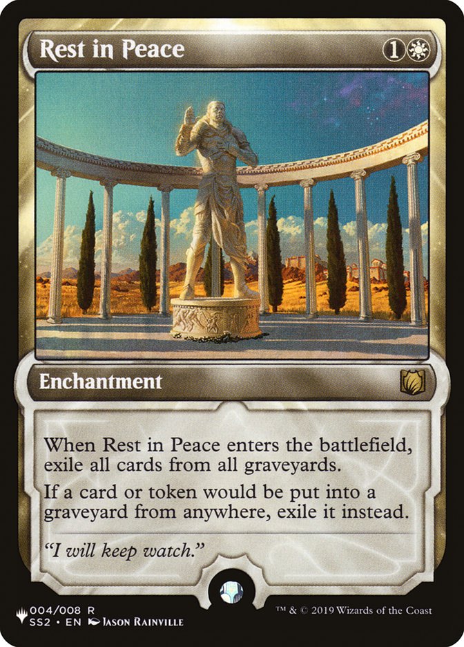 Rest in Peace [The List] | Fandemonia Ltd