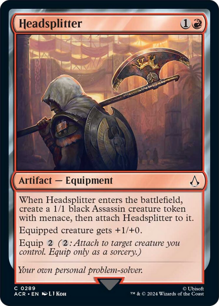 Headsplitter [Assassin's Creed] | Fandemonia Ltd