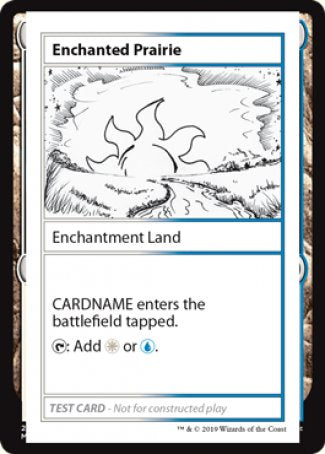 Enchanted Prairie (2021 Edition) [Mystery Booster Playtest Cards] | Fandemonia Ltd