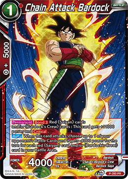 Chain Attack Bardock (P-293) [Tournament Promotion Cards] | Fandemonia Ltd