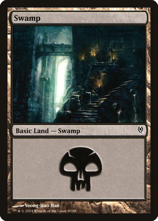 Swamp (80) [Duel Decks: Jace vs. Vraska] | Fandemonia Ltd