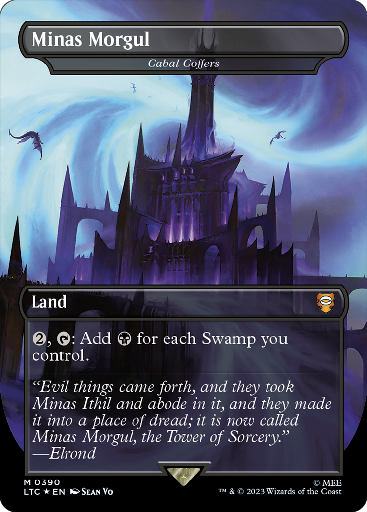 Minas Morgul - Cabal Coffers (Surge Foil Realms and Relics) [The Lord of the Rings: Tales of Middle-Earth Commander] | Fandemonia Ltd