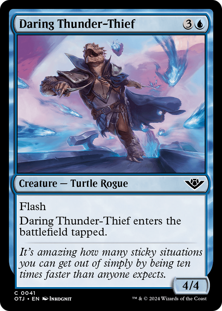 Daring Thunder-Thief [Outlaws of Thunder Junction] | Fandemonia Ltd