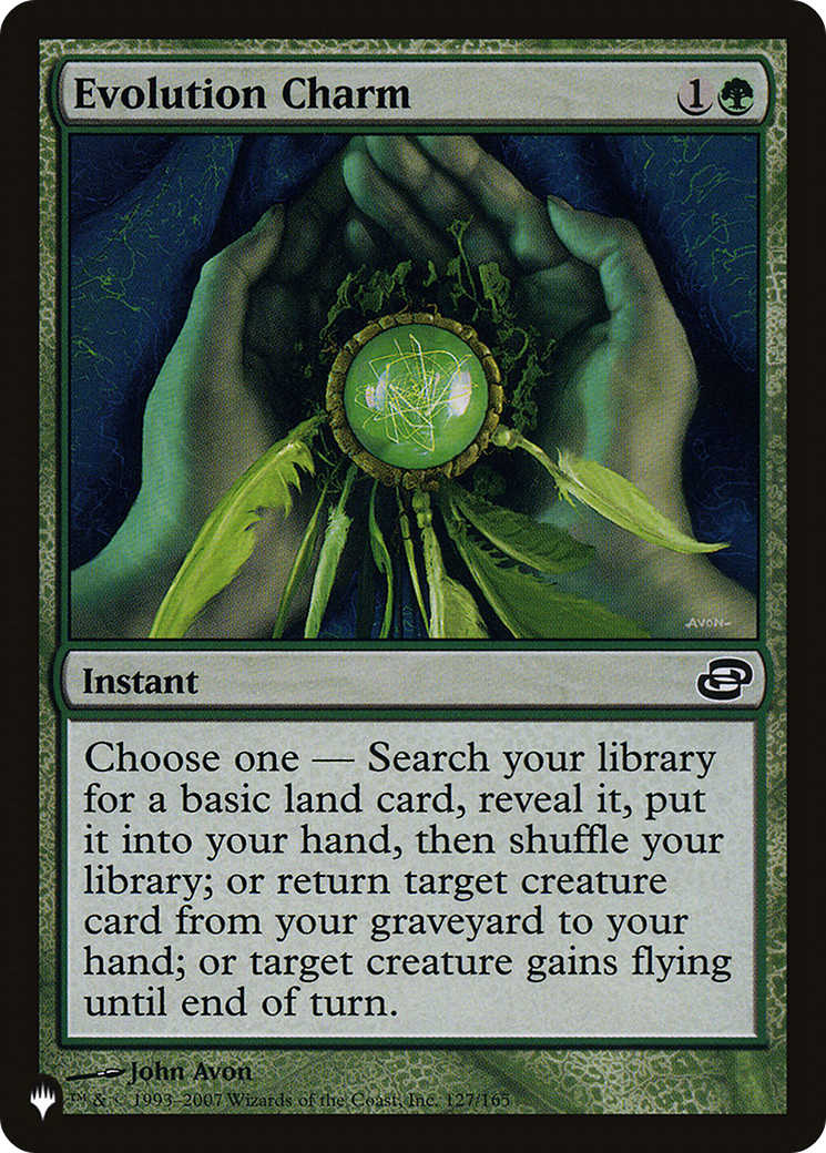 Evolution Charm [The List] | Fandemonia Ltd