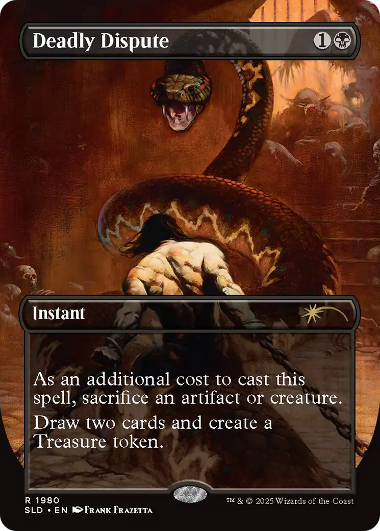 Deadly Dispute (1980) (Rainbow Foil) [Secret Lair Drop Series] | Fandemonia Ltd