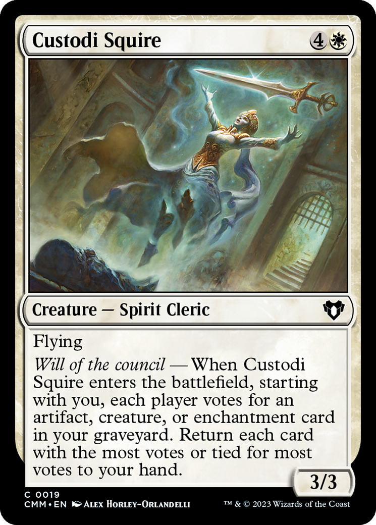 Custodi Squire [Commander Masters] | Fandemonia Ltd