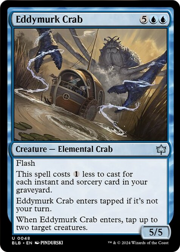 Eddymurk Crab [Bloomburrow] | Fandemonia Ltd