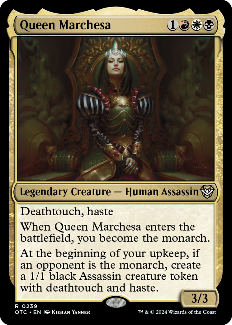 Queen Marchesa [Outlaws of Thunder Junction Commander] | Fandemonia Ltd