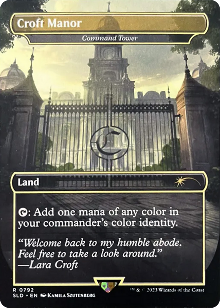 Croft Manor - Command Tower [Secret Lair Drop Series] | Fandemonia Ltd