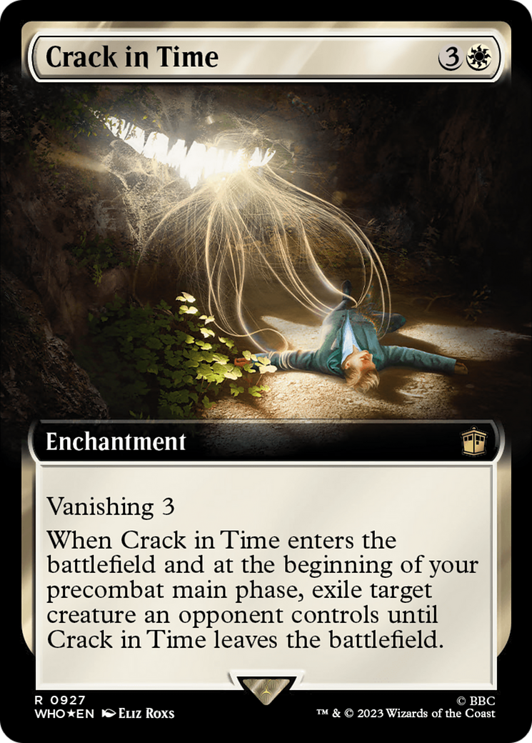 Crack in Time (Extended Art) (Surge Foil) [Doctor Who] | Fandemonia Ltd