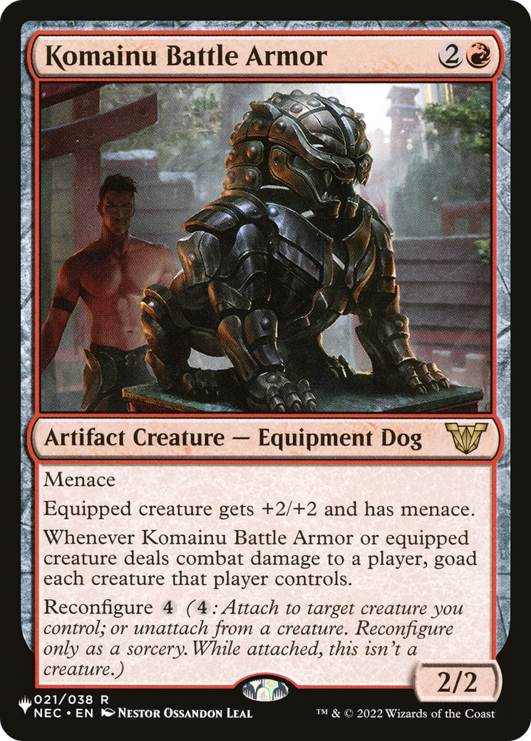 Komainu Battle Armor [The List] | Fandemonia Ltd