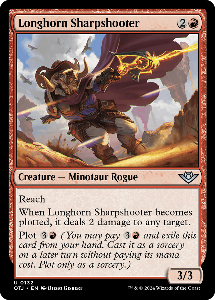 Longhorn Sharpshooter [Outlaws of Thunder Junction] | Fandemonia Ltd