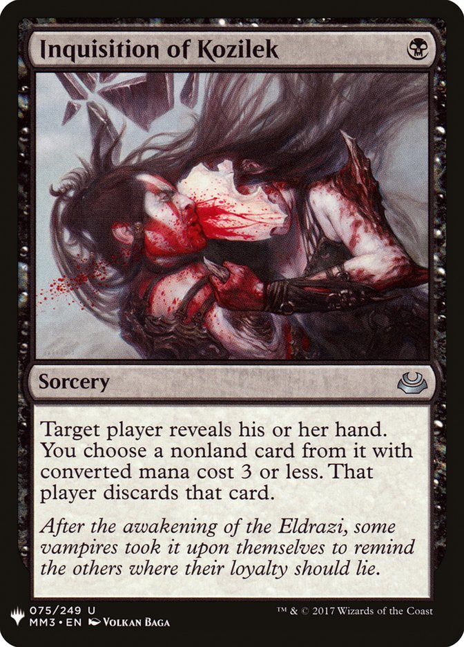 Inquisition of Kozilek [Mystery Booster] | Fandemonia Ltd