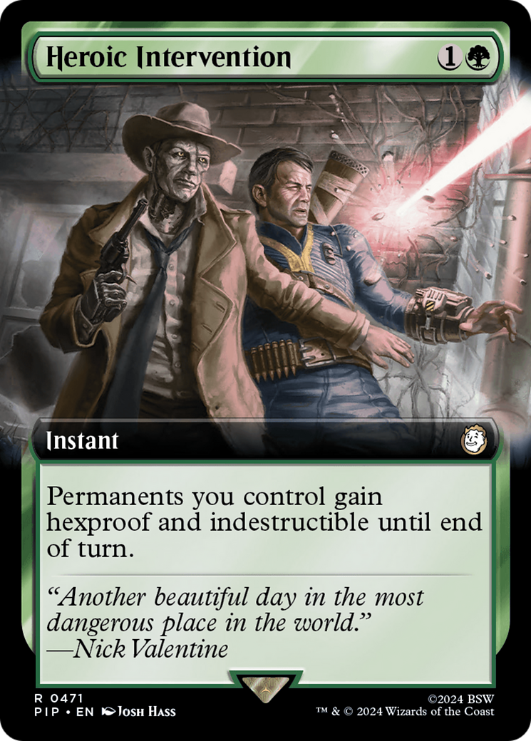 Heroic Intervention (Extended Art) [Fallout] | Fandemonia Ltd