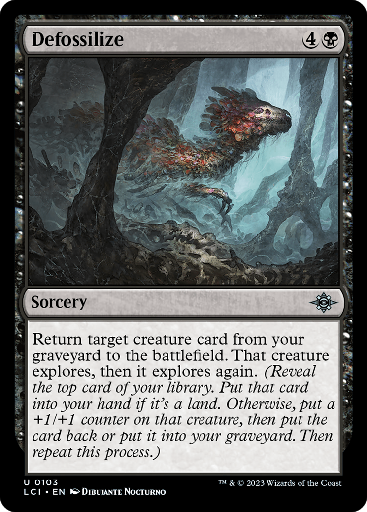 Defossilize [The Lost Caverns of Ixalan] | Fandemonia Ltd