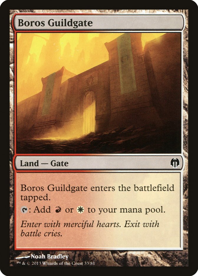 Boros Guildgate [Duel Decks: Heroes vs. Monsters] | Fandemonia Ltd