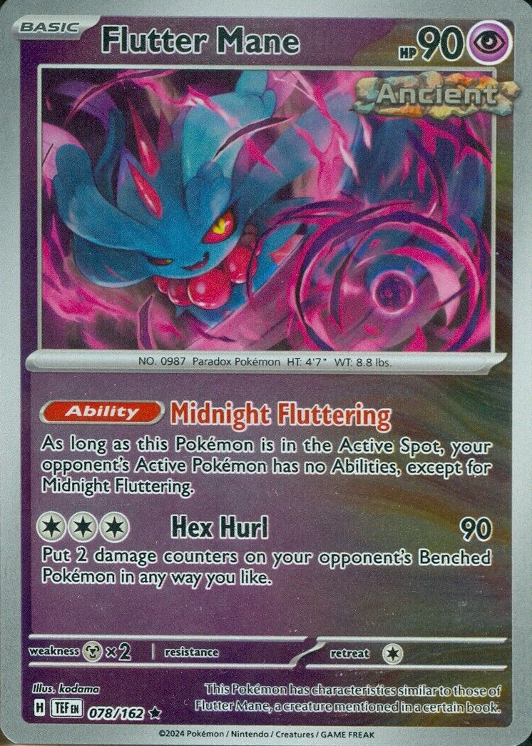 Flutter Mane (078/162) [Scarlet & Violet: Temporal Forces] | Fandemonia Ltd