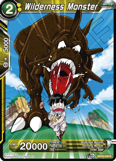 Wilderness Monster (BT15-105) [Saiyan Showdown] | Fandemonia Ltd