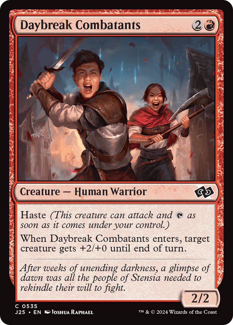 Daybreak Combatants [Foundations Jumpstart] | Fandemonia Ltd