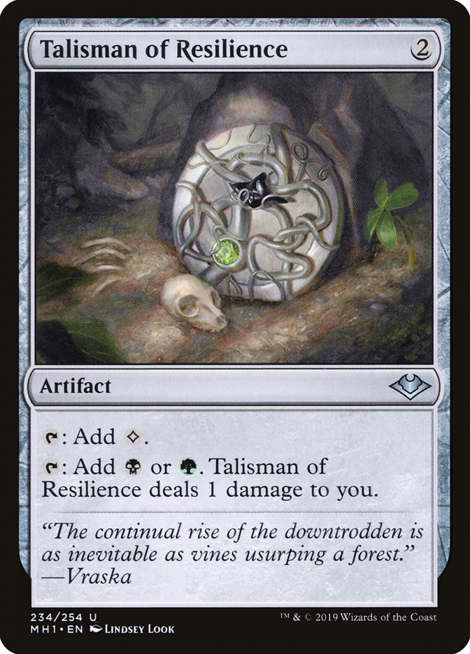 Talisman of Resilience [Modern Horizons] | Fandemonia Ltd